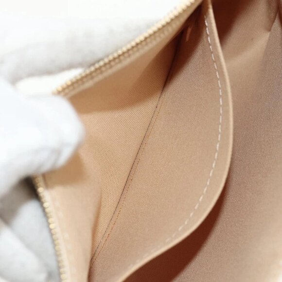 LOUIS VUITTON Damier Azur Pochette Accessoires Pouch N51986 LV Auth 136598M - Picture 12 of 16